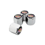 4pcs/set Cadillac Car Air Valve Stem Cap Auto Tyre Valve Covers