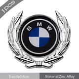 BMW Carbon Fiber Car Rear Shield Sticker Auto Body Window Emblem Badge Decal