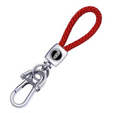 Lincoln Braided Rope Car Keychain Keyring Pendant