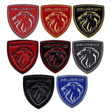 Peugeot Lion Head Logo Metal Car Rear Sticker Decal Auto Body Emblem Badge