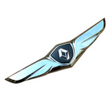 Renault Metal Wings Car Front Hood Sticker Emblem Badge Decal