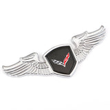 Chevrolet Angle Wings Metal Car Front Hood Bonnet Sticker Emblem Badge