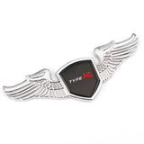 Honda Angle Wings Metal Car Front Hood Bonnet Sticker Emblem Badge