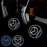 2pcs Mazda Wireless Car Welcome Door Laser Projection LED Light
