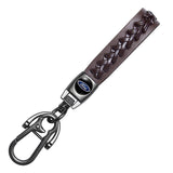 Ford PU leather Braided Rope Car Keychain