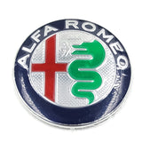 50mm Alfa Romeo Logo Allloy Car Central Control Multimedia Sticker Decal