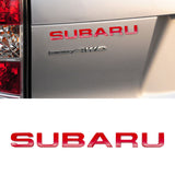 Subaru Logo Metal Letter Car Rear Sticker Decal Emblem Badge