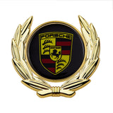 Porsche Metal Car Rear Sticker Trunk Emblem Badge Decal