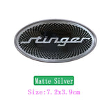 KIA Elliptical Metal Car Window Sticker Emblem Badge Decal