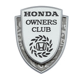 Honda Metal Shield Car Rear Sticker Auto Window Emblem Badge Decal