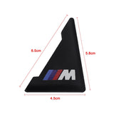 2PCS BMW M Power Car Door Corner Edge Cover Anti-Scratch Protective Sticker