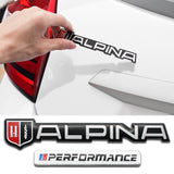 BMW M Power Alpina Hamann AC SCHNITZER Hartge Logo Aluminum Alloy Car Body Sticker Nameplate Rear Emblem Badge Decal