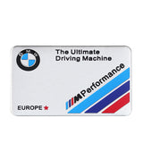 BMW M Power Alpina Hamann AC SCHNITZER Hartge Logo Aluminum Alloy Car Body Sticker Nameplate Rear Emblem Badge Decal