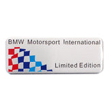 BMW M Power Alpina Hamann AC SCHNITZER Hartge Logo Aluminum Alloy Car Body Sticker Nameplate Rear Emblem Badge Decal