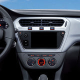 10pcs Ford ST Racing Wolf Epoxy Car Armrest Button Sticker