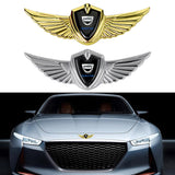 Dacia Logo 3D Metal Wing Car Emblem Sticker Badge Decal