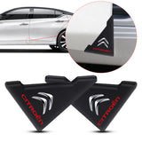 2PCS Citroen Car Door Corner Edge Cover Anti-Scratch Protective Sticker