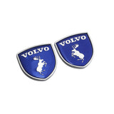 2pcs Volvo Moose Deer Logo Metal Car Rear Sticker Decal Emblem Badge