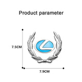 Lexus Wheat Metal Car Window Sticker Emblem Badge Decal