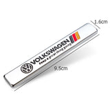 2pcs Volkswagen R Logo Car Fender Side Emblem Badge Sticker
