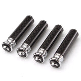 4pcs/set Volkswagen ABT GTI Rline Logo Carbon Fiber Car Door Bolt Lock Pins Gate Lock Screws