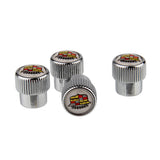 4pcs/set Cadillac Logo Car Air Valve Stem Caps Auto Tyre Valve Covers