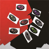 58x28mm Subaru Epoxy Car Steering Wheel Sticker Decal Emblem Badge