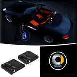 2pcs Mercedes Benz AMG Brabus Smart Sprinter Wireless Car Welcome Door Laser Projection LED Light