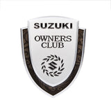 Suzuki Metal Shield Car Rear Sticker Auto Window Emblem Badge Decal