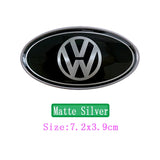 VW Elliptical Metal Car Window Sticker Emblem Badge Decal