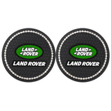 2PCS Land Rover Diamond Car Water Coaster Cup Mat