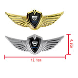 Dacia Logo 3D Metal Wing Car Emblem Sticker Badge Decal