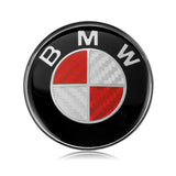 1PC 45mm BMW Logo X1 X3 X5 X6 1 3 5 7 Series Car Steering Wheel Center Sticker Auto Emblem Badge Decal