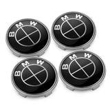 4pcs/set 68mm BMW X1 X3 X5 X6 1 3 5 7 Series Car Wheel Center Hub Cap Auto Hub Cover Emblem Badge Decal