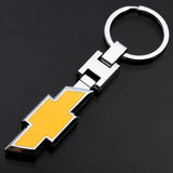 Chevrolet Logo Shield-shaped Metal Car Keychain