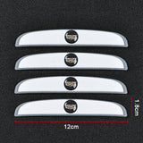 4pcs/set Cadillac Car Door Mirror Side Anti Collision Sticker Bumper Strips