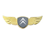 Citroen Metal Wings Car Front Sticker Emblem Badge Decal