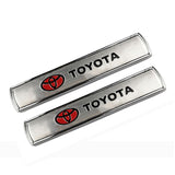 2pcs Toyota TRD Metal Car Sticker Emblem Badge Decal Decoration