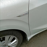 2pcs Honda Logo Metal Car Side Fender Sticker Emblem Badge