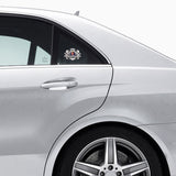 SAAB Double Lion Metal Car Rear Sticker Auto Window Emblem Badge Decal