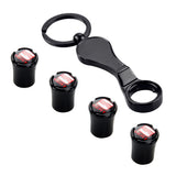 4pcs/set SEAT Logo Car Air Valve Stem Caps Auto Tyre Valve Covers