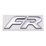 SEAT FR Logo Metal Car Front Hood Grille Emblem Bagde Rear Sticker Decal