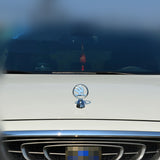 Skoda Angle Wings Metal Car Front Hood Bonnet Sticker Emblem Badge