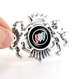 Buick Double Lion Metal Car Rear Sticker Auto Window Emblem Badge Decal