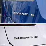 Tesla Model3 Letter Metal Car Rear Sticker Decal Emblem Badge