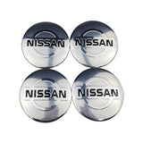 4pcs/set 56mm Nissan Nismo GTR Car Wheel Center Hub Sticker Decal