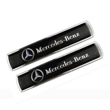 2pcs Mercedes Benz AMG Brabus Metal Car Sticker Emblem Badge Decal Decoration