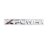 MG X Power Logo Metal Car Body Sticker Rear Emblem Badge
