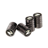 4pcs/set Nissan Nismo Z Logo Car Air Valve Stem Caps Auto Tyre Valve Covers