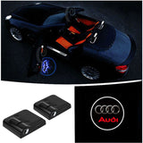 2pcs Audi Sline RS Wireless Car Welcome Door Laser Projection LED Light